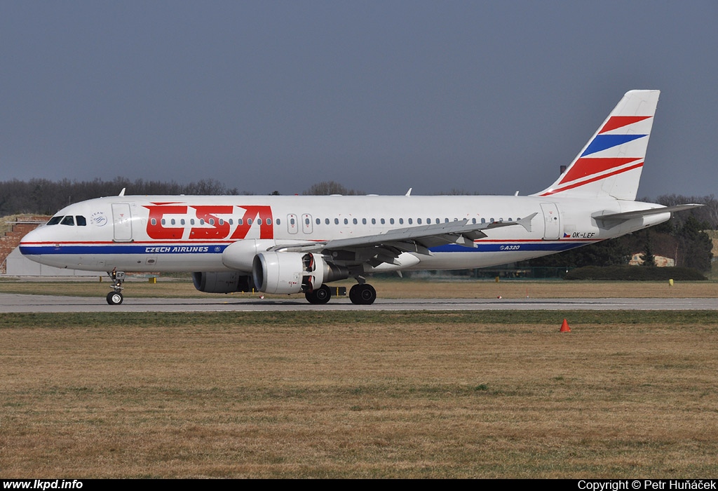 SA Czech Airlines – Airbus A320-214 OK-LEF