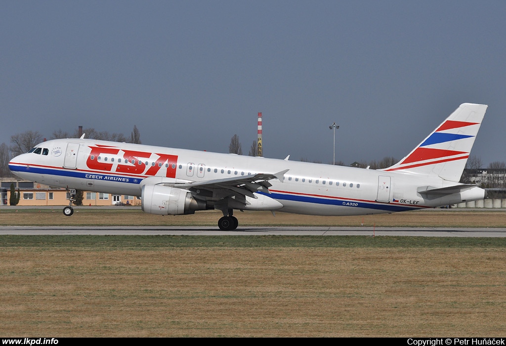 SA Czech Airlines – Airbus A320-214 OK-LEF