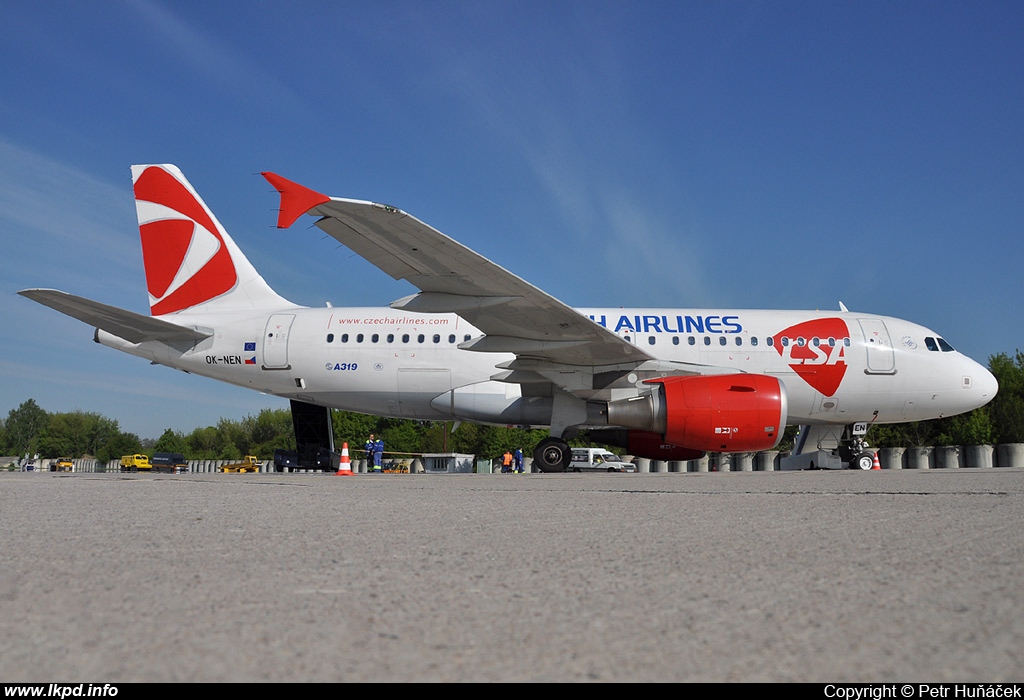 SA Czech Airlines – Airbus A319-112 OK-NEN