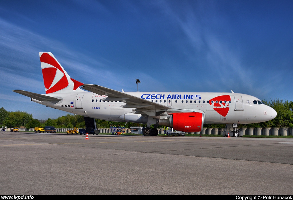 SA Czech Airlines – Airbus A319-112 OK-NEN