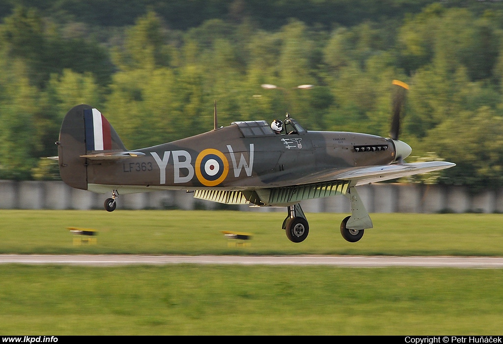 UK Air Force - RAF – Hawker Mk2C Hurricane LF363