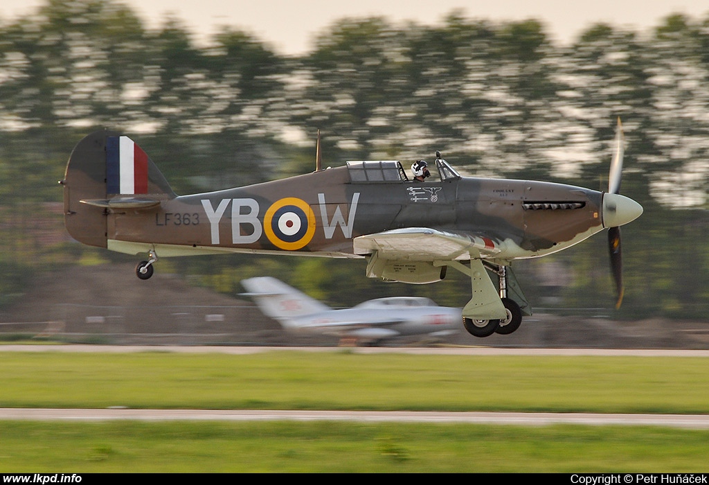 UK Air Force - RAF – Hawker Mk2C Hurricane LF363