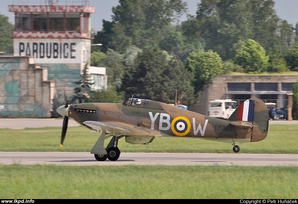 UK Air Force - RAF – Hawker Mk2C Hurricane LF363