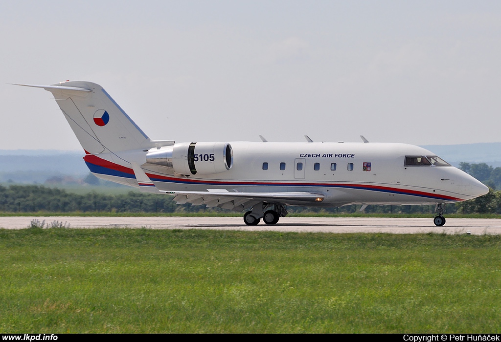 Czech Air Force – Canadair CL-600-2B16 Challenger 601-3A  5105