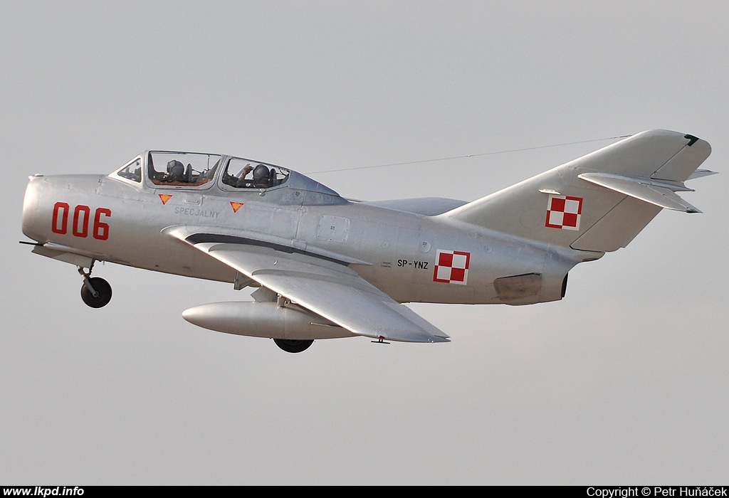 Polskie Orly – PZL - Mielec Lim-2 (MiG-15UTI)  SP-YNZ