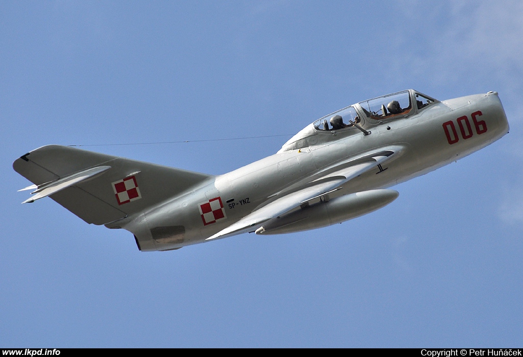 Polskie Orly – PZL - Mielec Lim-2 (MiG-15UTI)  SP-YNZ