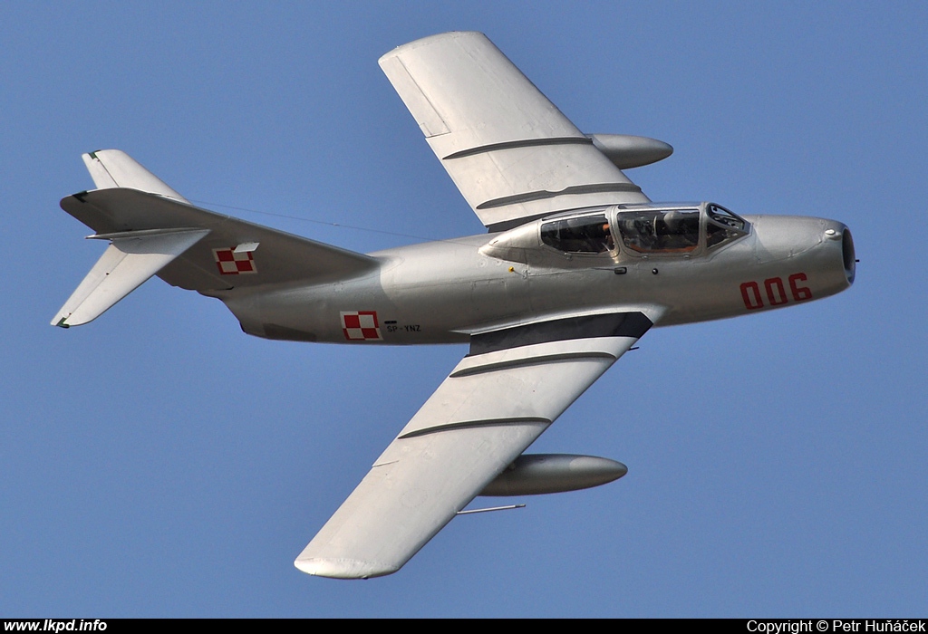 Polskie Orly – PZL - Mielec Lim-2 (MiG-15UTI)  SP-YNZ