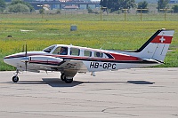 Schweiz. Eidgenossenschaft – Beech 58P HB-GPC