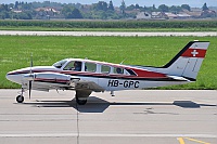 Schweiz. Eidgenossenschaft – Beech 58P HB-GPC