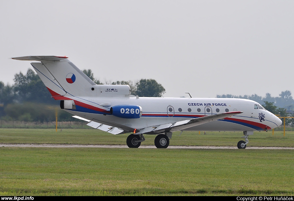 Czech Air Force – Yakovlev YAK-40 0260