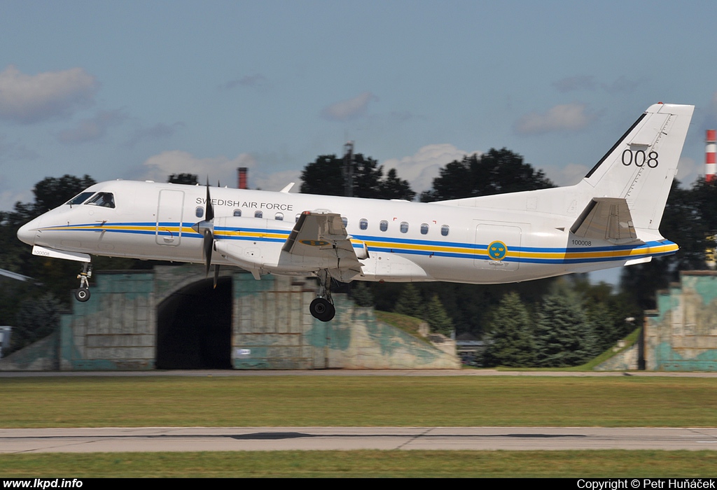 Sweden Air Force – Saab SF-340B (Tp100C) 100008