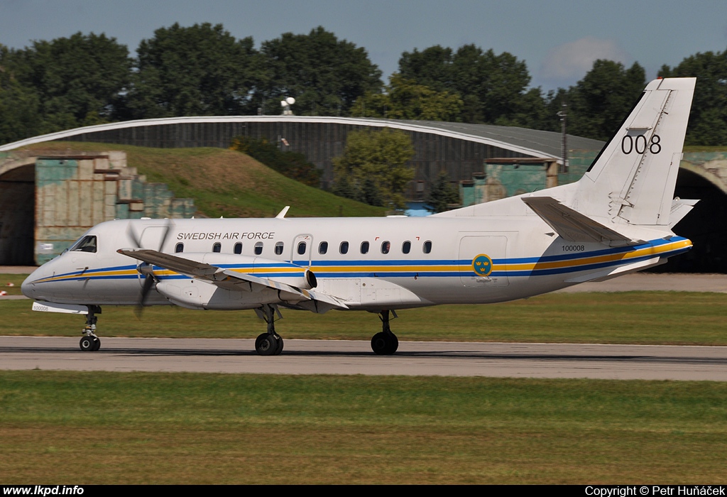 Sweden Air Force – Saab SF-340B (Tp100C) 100008