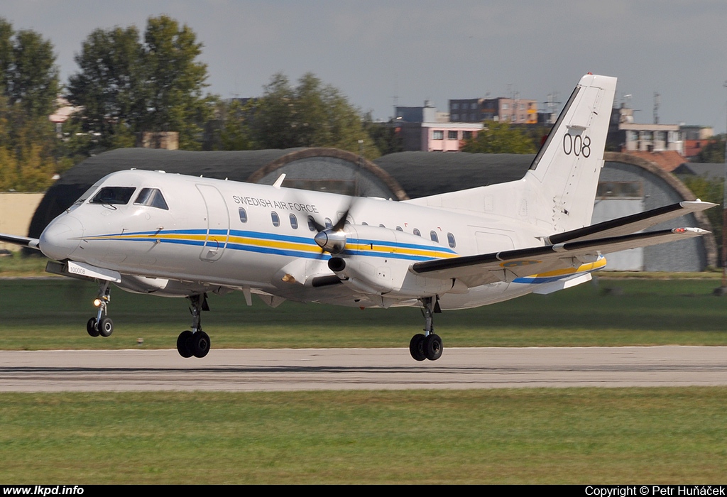 Sweden Air Force – Saab SF-340B (OS100) 100008