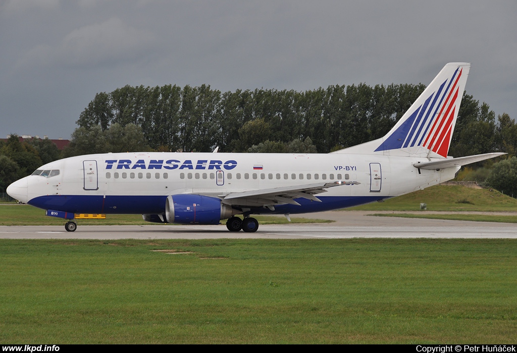 Transaero Airlines – Boeing B737-524 VP-BYI