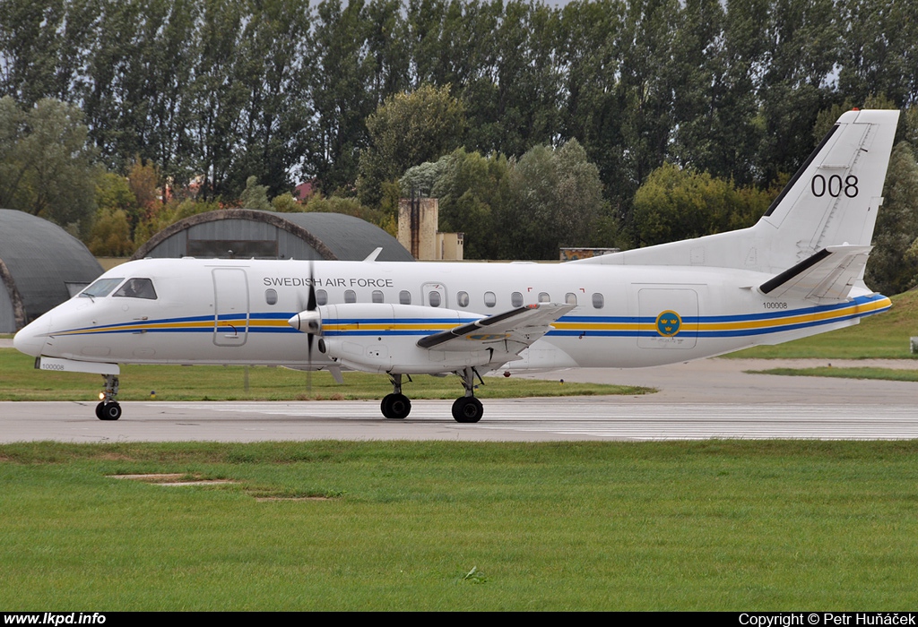 Sweden Air Force – Saab SF-340B (Tp100C) 100008