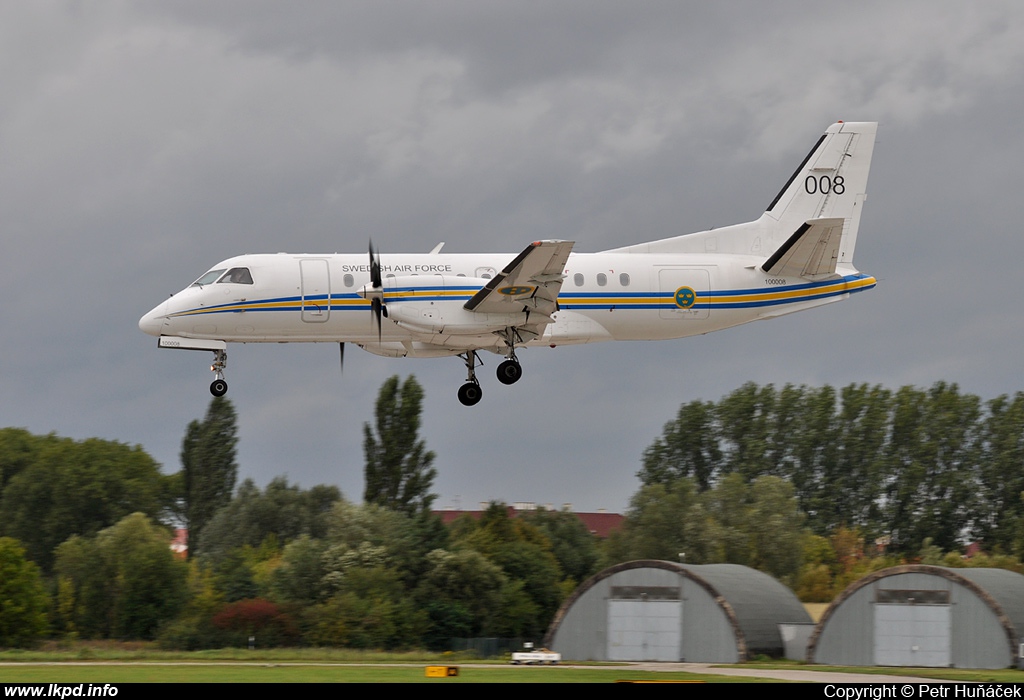 Sweden Air Force – Saab SF-340B (Tp100C) 100008