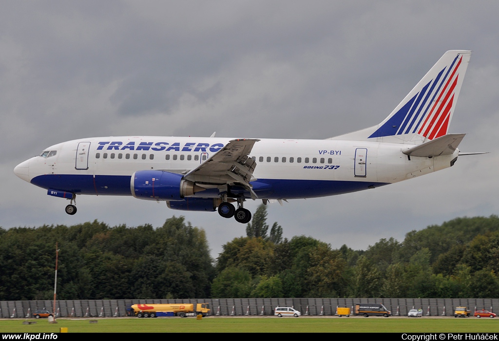 Transaero Airlines – Boeing B737-524 VP-BYI