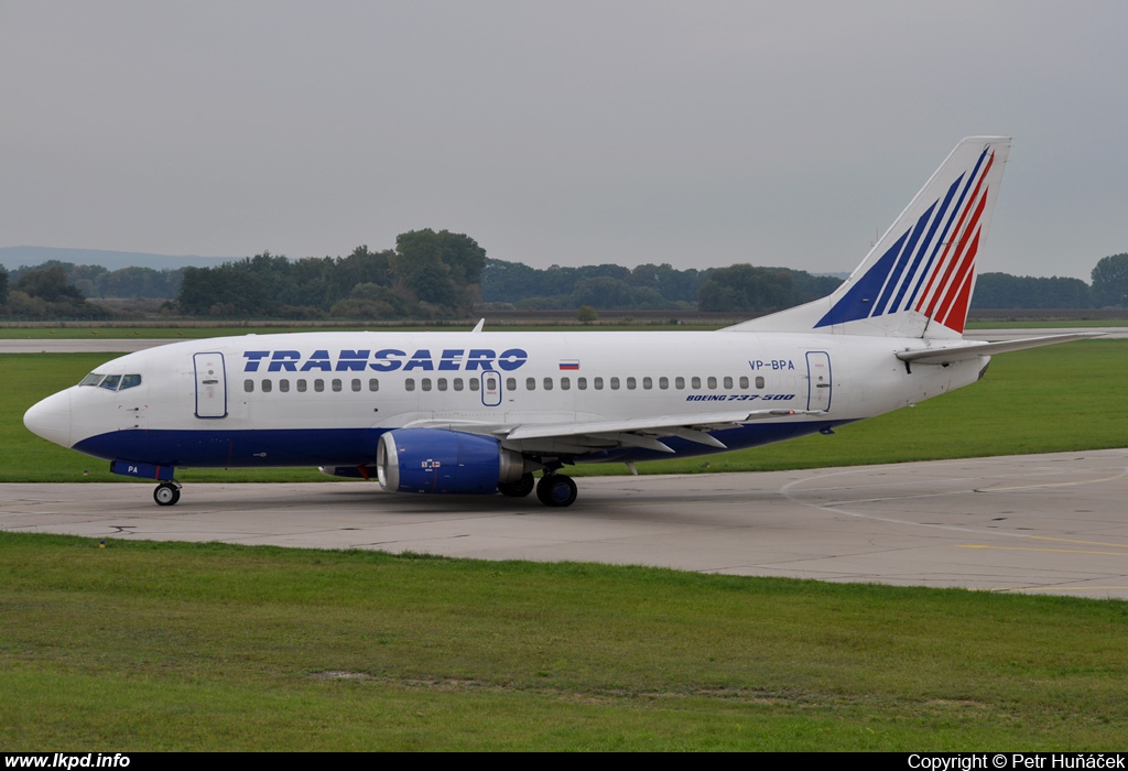 Transaero Airlines – Boeing B737-5K5 VP-BPA