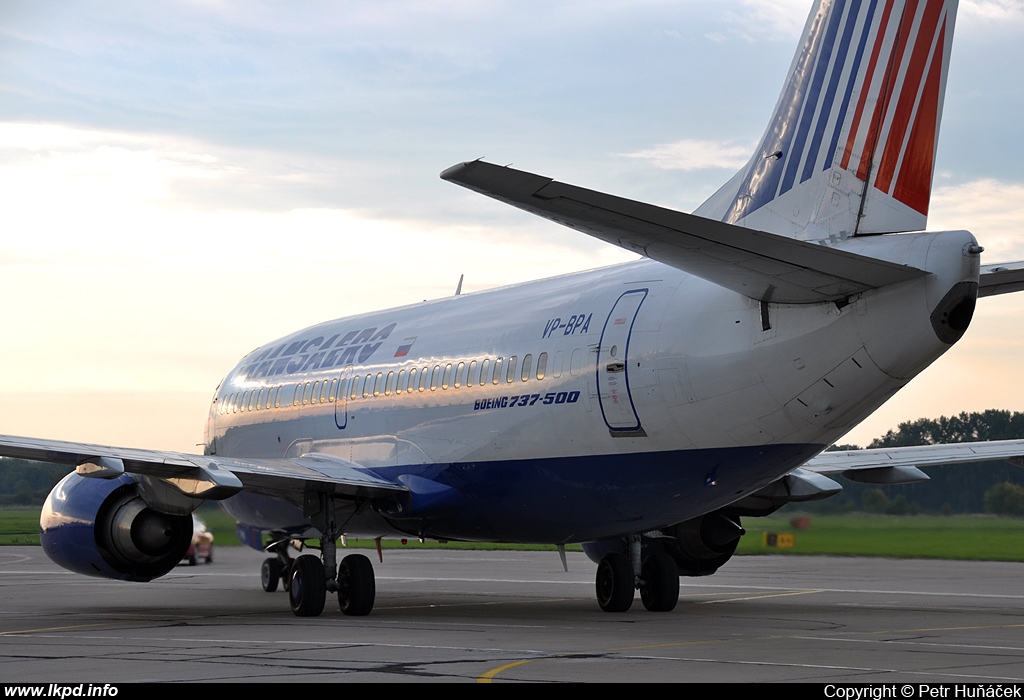 Transaero Airlines – Boeing B737-5K5 VP-BPA