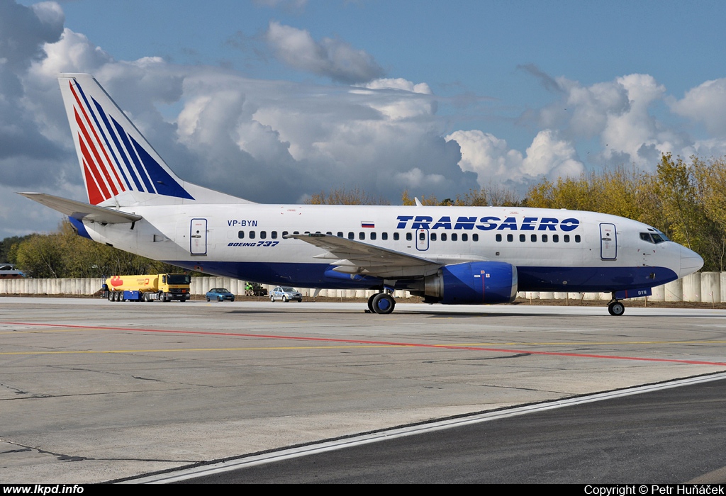 Transaero Airlines – Boeing B737-524 VP-BYN