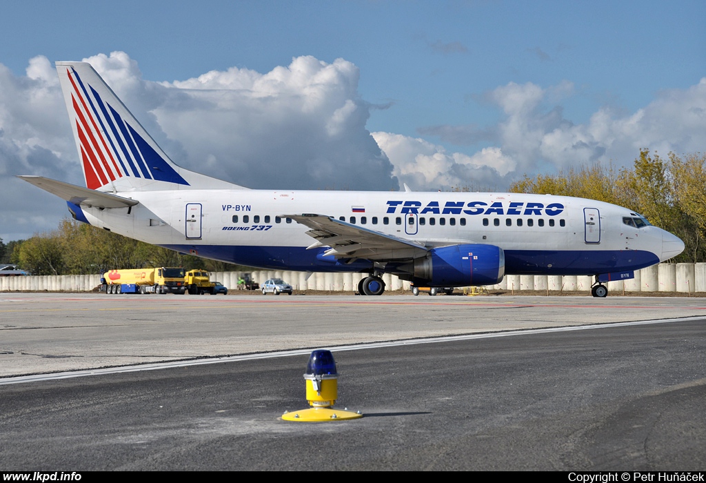 Transaero Airlines – Boeing B737-524 VP-BYN