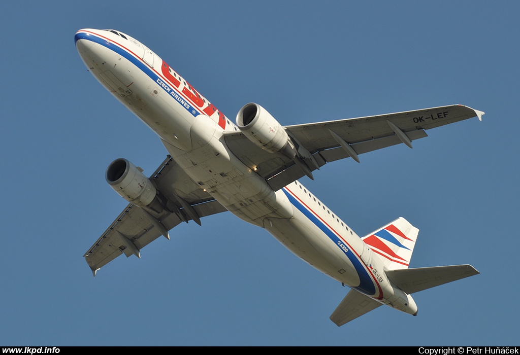 SA Czech Airlines – Airbus A320-214 OK-LEF