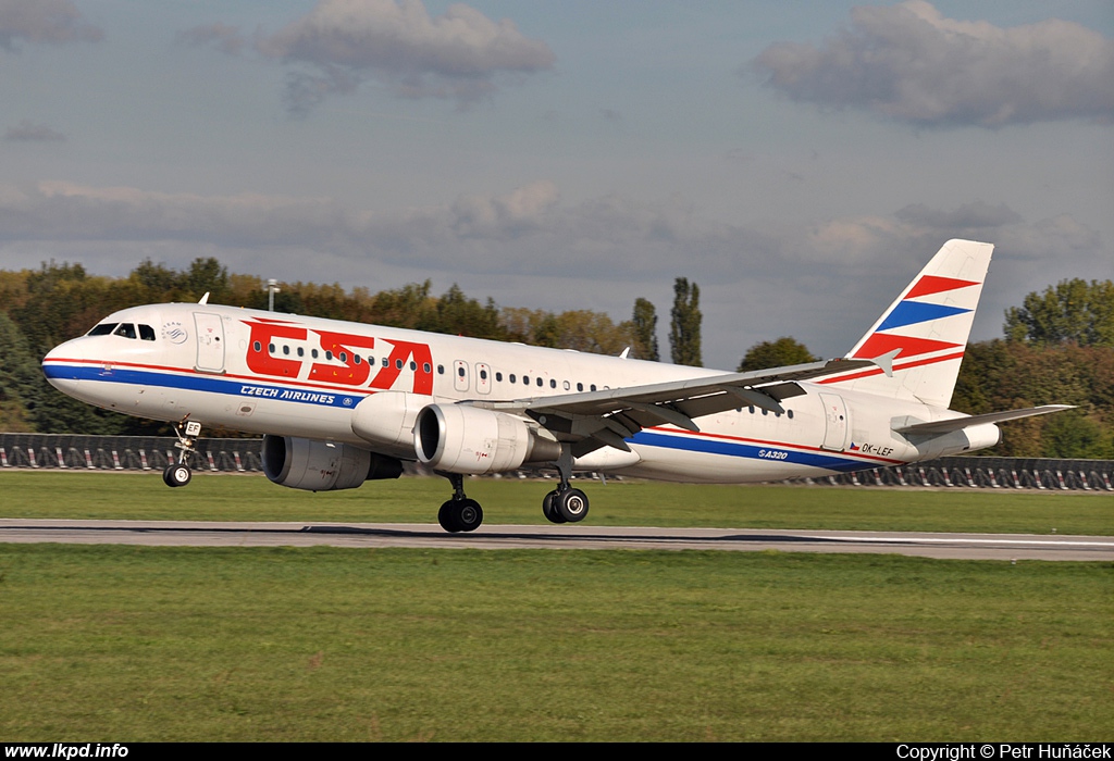 SA Czech Airlines – Airbus A320-214 OK-LEF