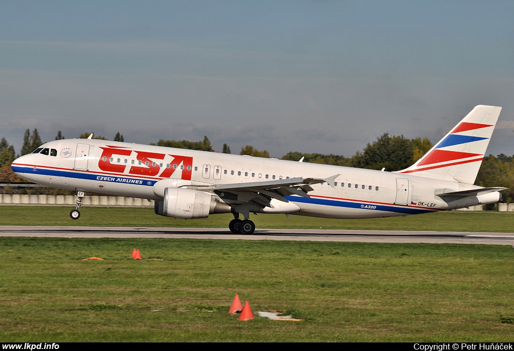 SA Czech Airlines – Airbus A320-214 OK-LEF