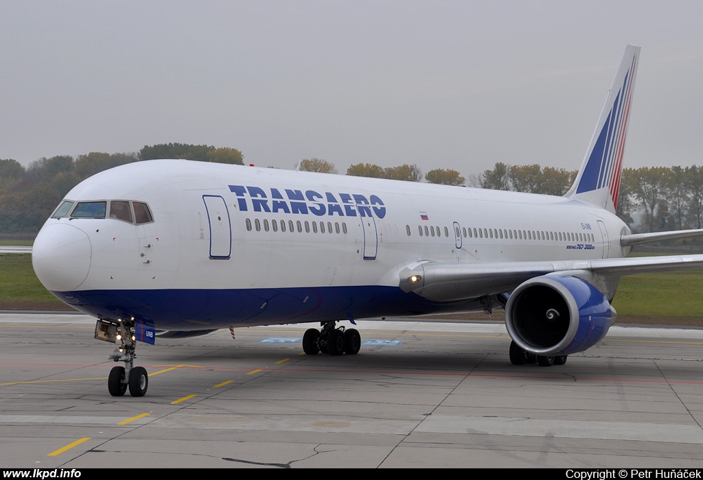 Transaero Airlines – Boeing B767-3P6/ER EI-UNB