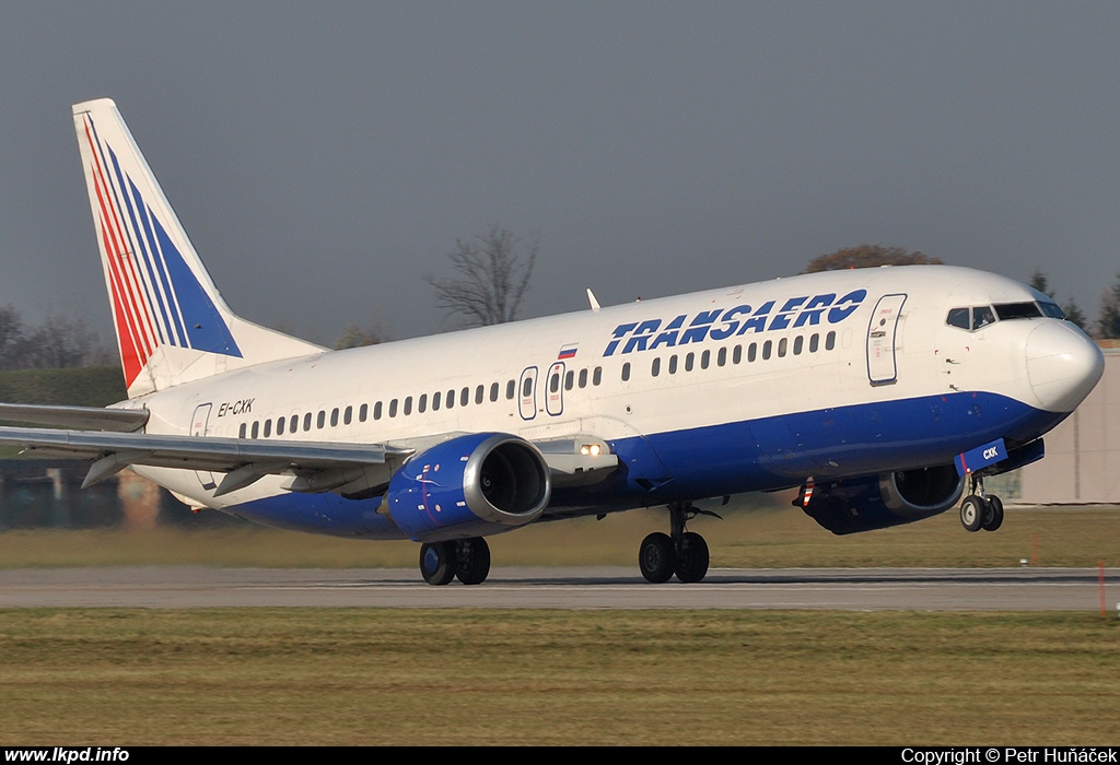 Transaero Airlines – Boeing B737-4S3 EI-CXK