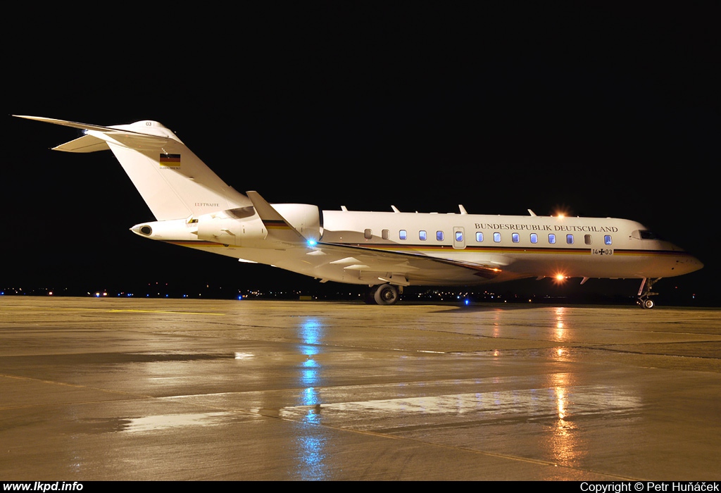 Germany Air Force – Bombardier BD700-1A11 Global 5000 14+03