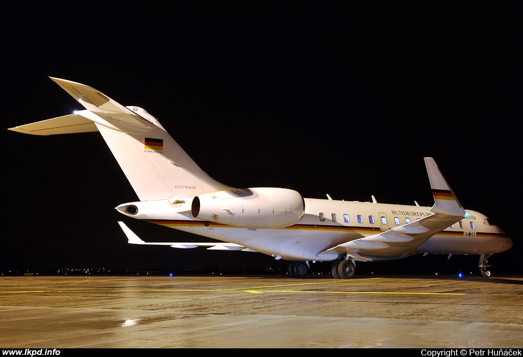 Germany Air Force – Bombardier BD700-1A11 Global 5000 14+03