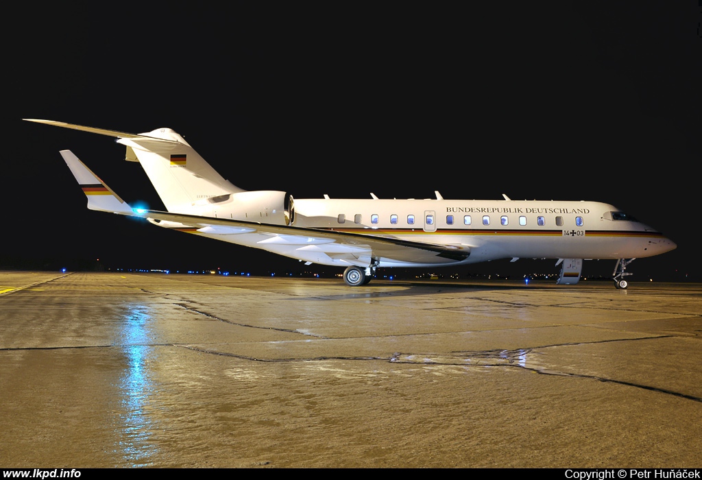 Germany Air Force – Bombardier BD700-1A11 Global 5000 14+03