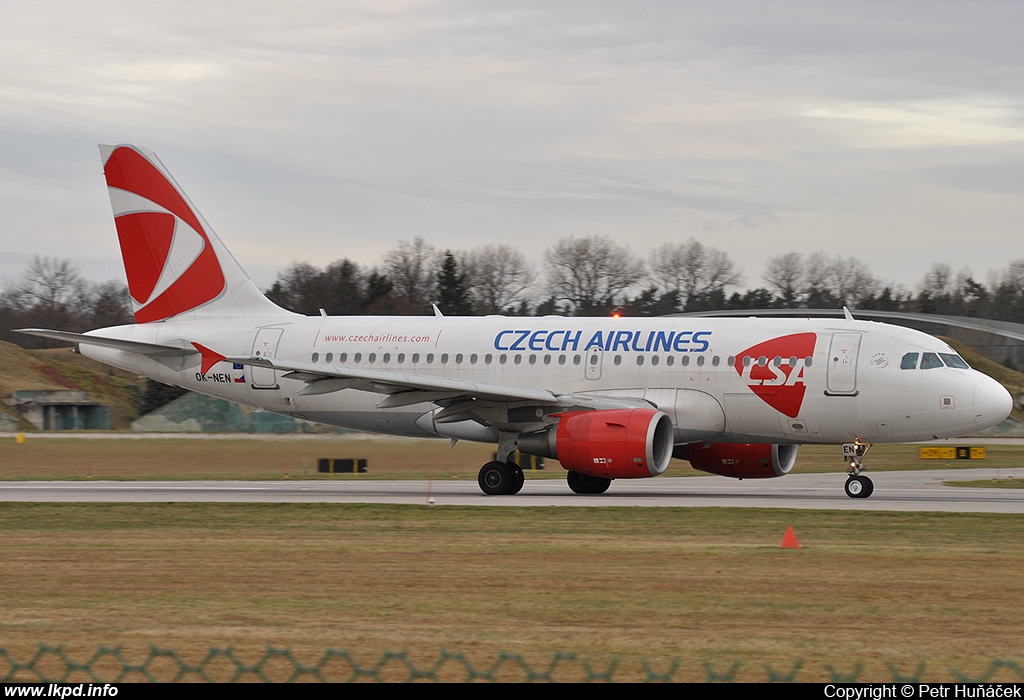 SA Czech Airlines – Airbus A319-112 OK-NEN