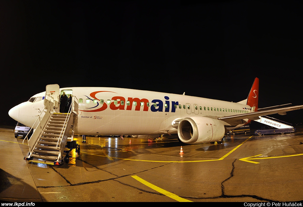 SAMAir – Boeing B737-476 OM-SAA