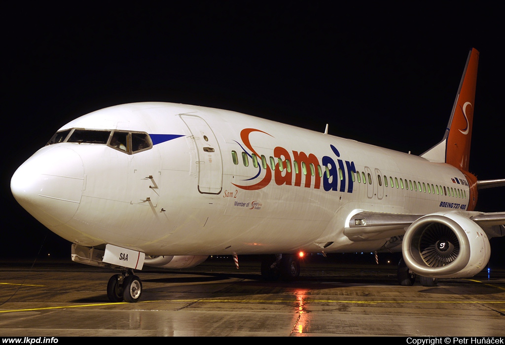 SAMAir – Boeing B737-476 OM-SAA