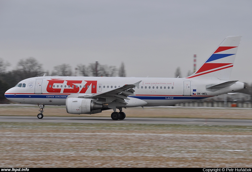 SA Czech Airlines – Airbus A319-112 OK-MEL