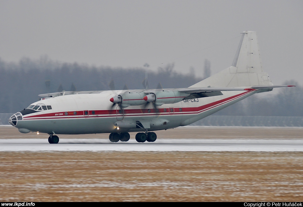 Meridian Aviation – Antonov AN-12BK UR-CAJ