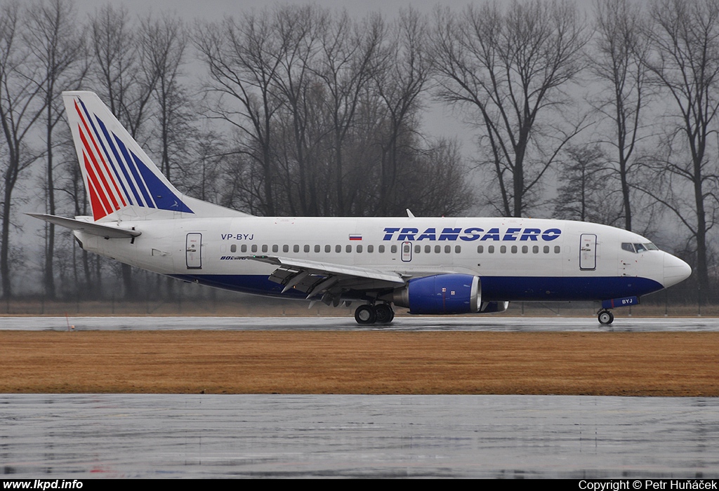 Transaero Airlines – Boeing B737-524 VP-BYJ