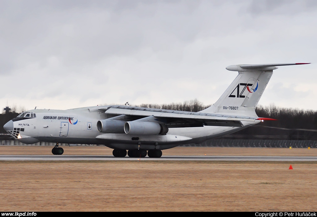 Aviacon Zitotrans – Iljuin IL-76TD RA-76807