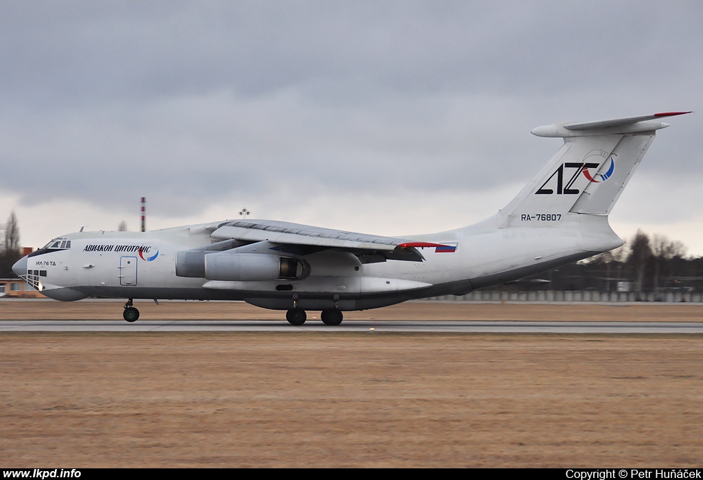 Aviacon Zitotrans – Iljuin IL-76TD RA-76807