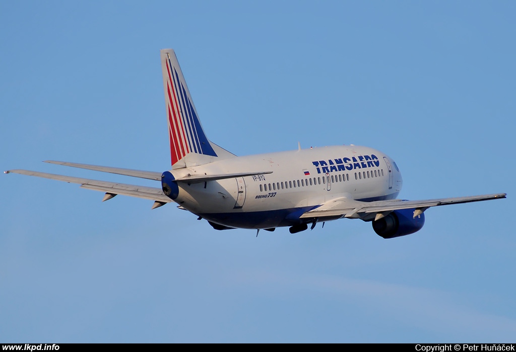 Transaero Airlines – Boeing B737-524 VP-BYQ