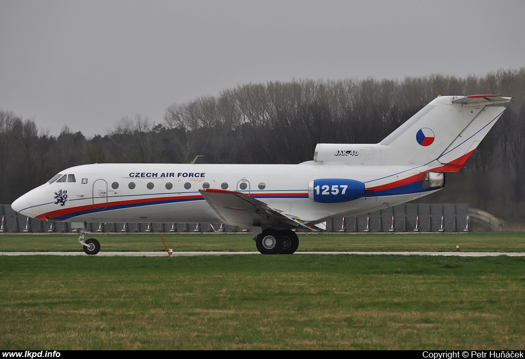 Czech Air Force – Yakovlev YAK-40 1257