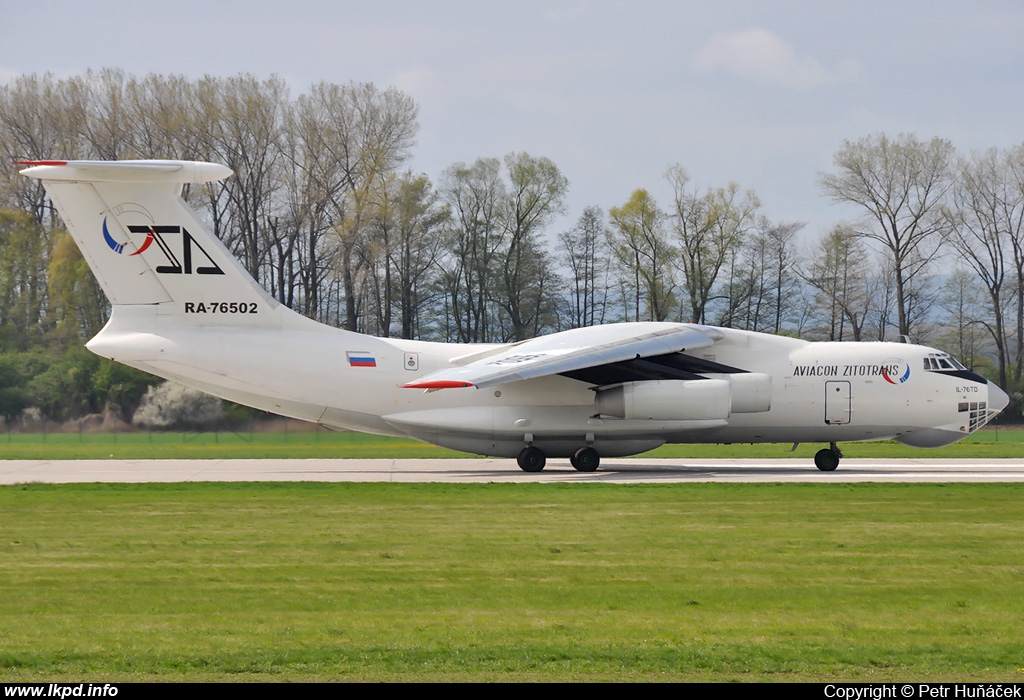 Aviacon Zitotrans – Iljuin IL-76TD RA-76502