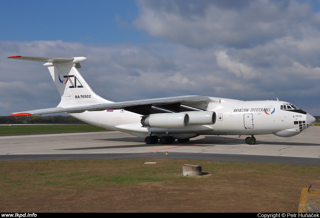 Aviacon Zitotrans – Iljuin IL-76TD RA-76502