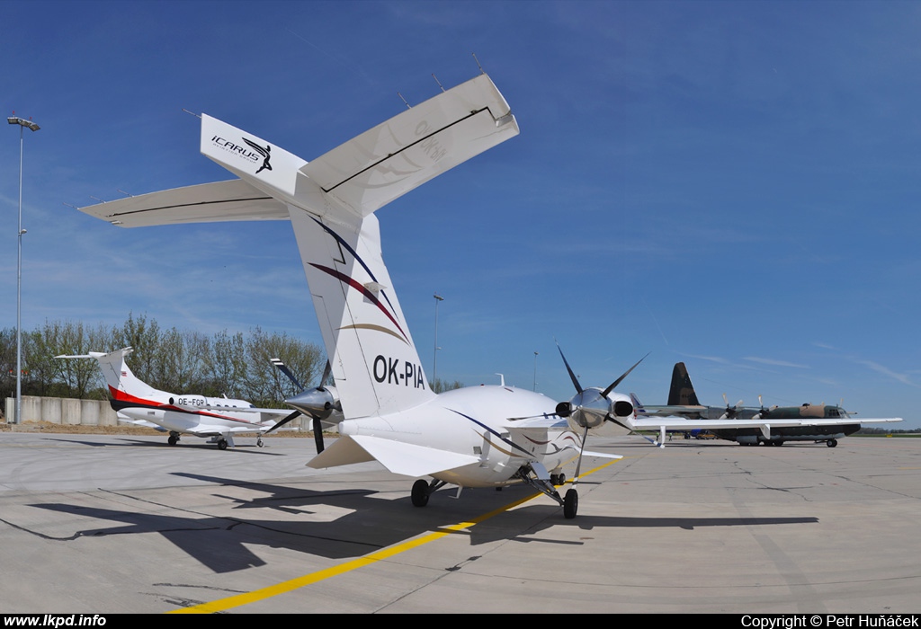 Icarus Aviation – Piaggio P-180 Avanti II OK-PIA