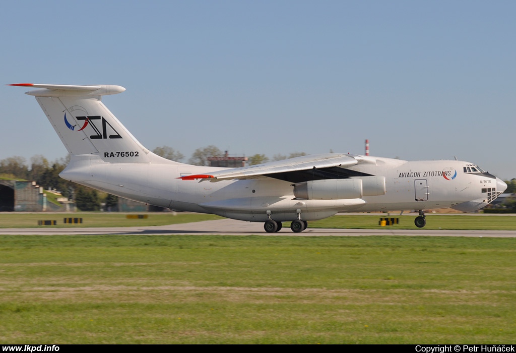 Aviacon Zitotrans – Iljuin IL-76TD RA-76502