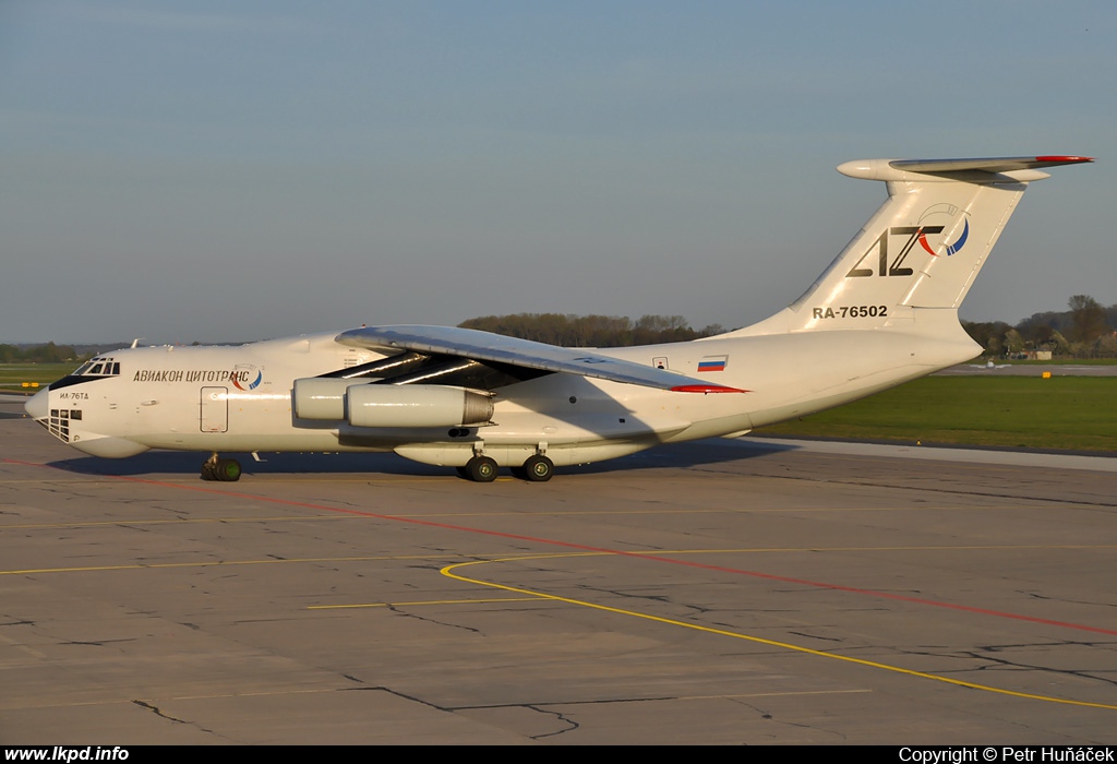 Aviacon Zitotrans – Iljuin IL-76TD RA-76502