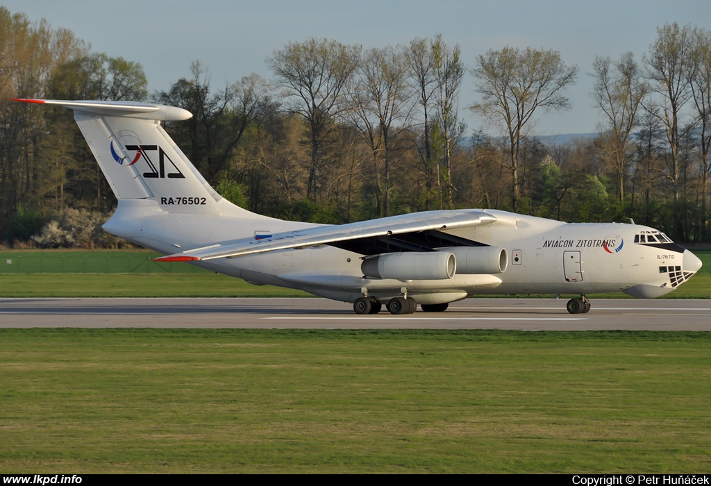 Aviacon Zitotrans – Iljuin IL-76TD RA-76502