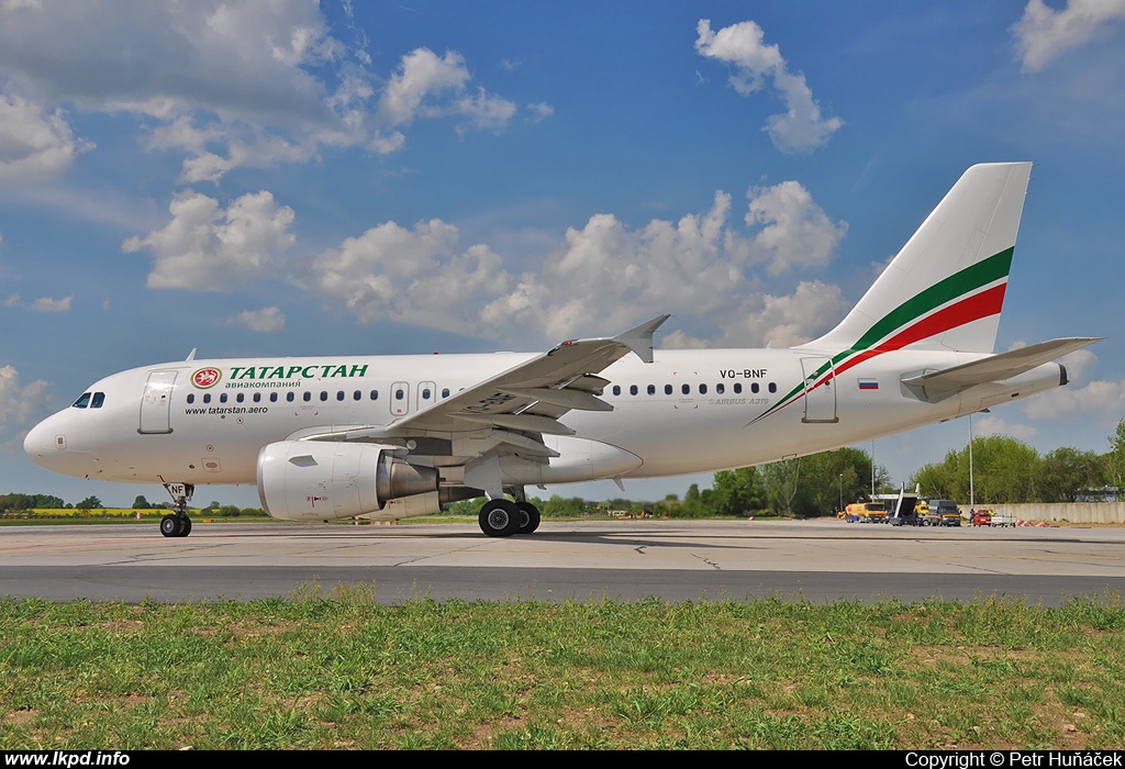 Tatarstan Airlines – Airbus A319-112 VQ-BNF